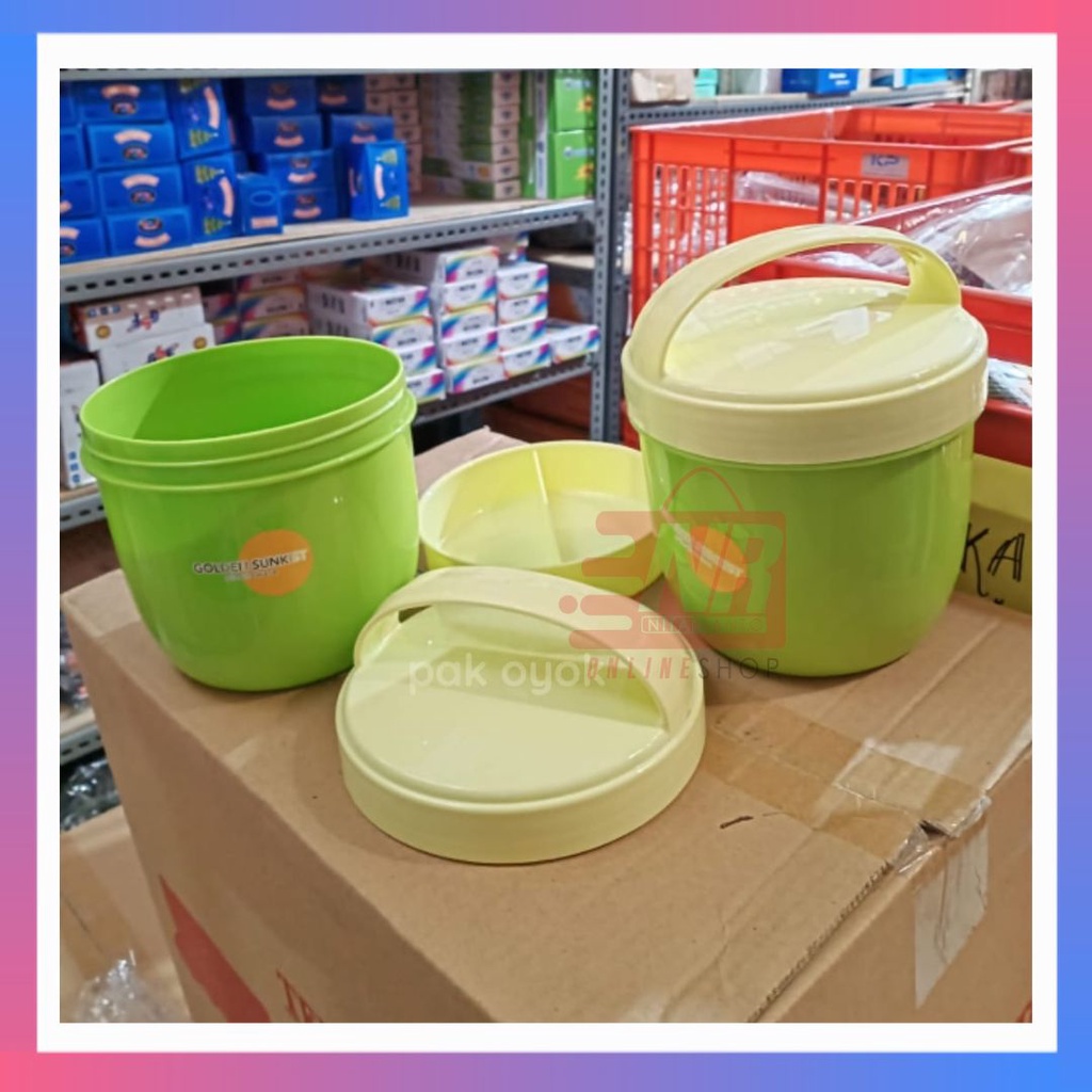 Rantang Bakso Golden Sunkist TB 9021 / Tempat Bakso / Rantang Soto / Rantang Plastik