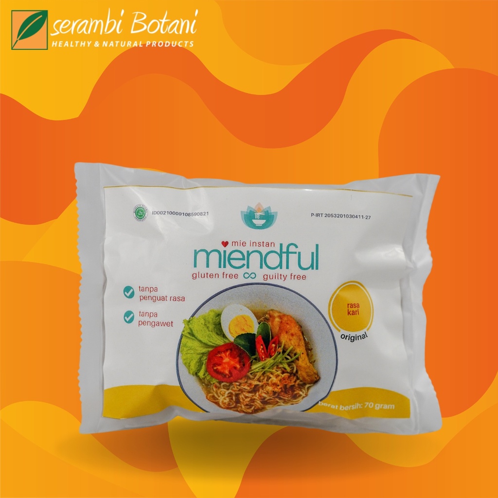 

Mie Instan Gluten Free Rasa Kari Original Sehat Miendful