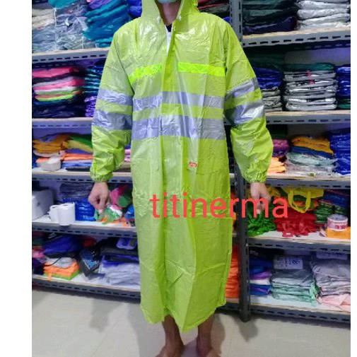 Jas Hujan Raincoat terusan elmondo stardust 918