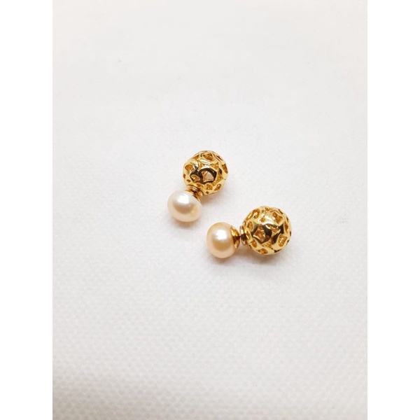 GIWANG ANTING TUSUK MUTIARA PENUTUP BOLA ANTING PESTA IBU ANTING MUTIARA LOMBOK BESAR