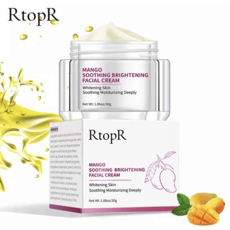 RtopR MANGO SOOTHING AND HYDRATING FACIAL CREAM