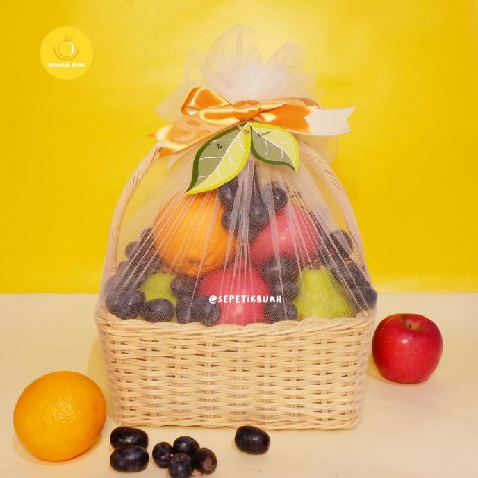 

HAMPERS BUAH SEGAR ISI 9 BUAH (500GR ANGGUR) HRT646TR