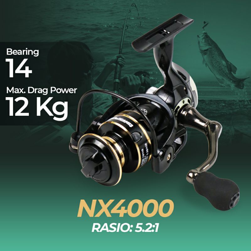 Johncoo Joran & Reel NX4000