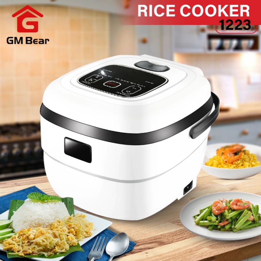 GM Bear Smart Multifunction Rice Cooker 1L Penanak Nasi Multifungsi 1223