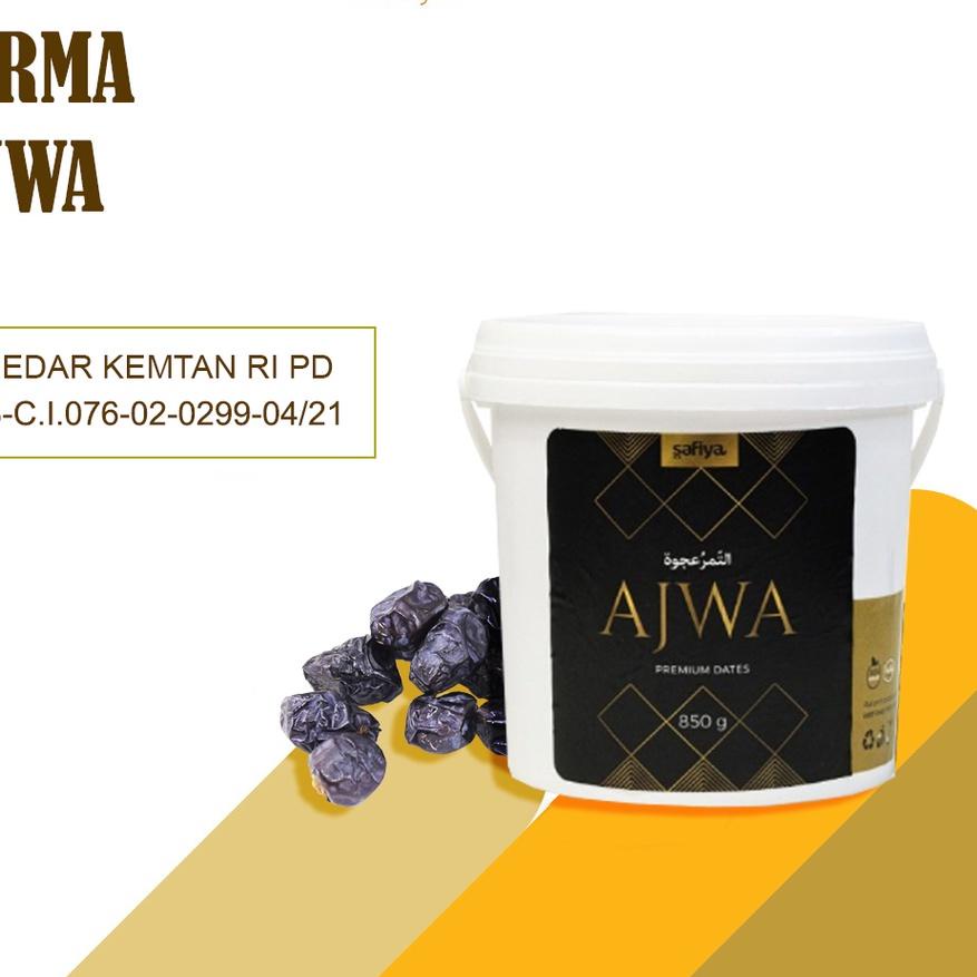 

COD✔️Kurma Ajwa Ember 850 gram | Kurma Ajwa Ember High Quality|RA3