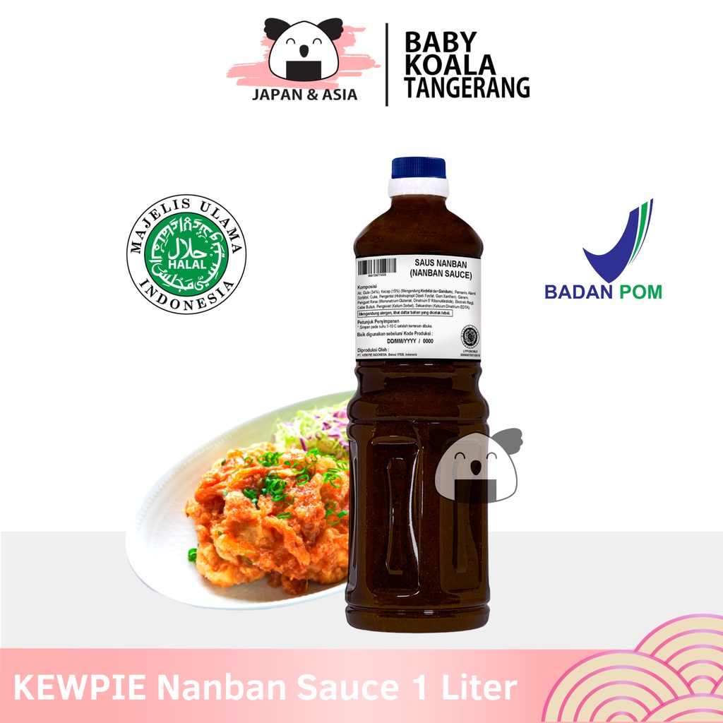 

Kewpie Nanban Sauce 1 L Halal │ Saus Namban Ayam Goreng Krispi Ala Jepang │ Bukan Ayam Goreng Kor.