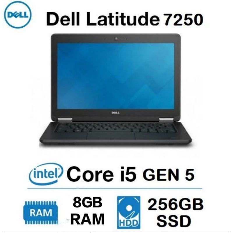 Laptop Dell Latitude 7250 Slim Core i5 Gen 5