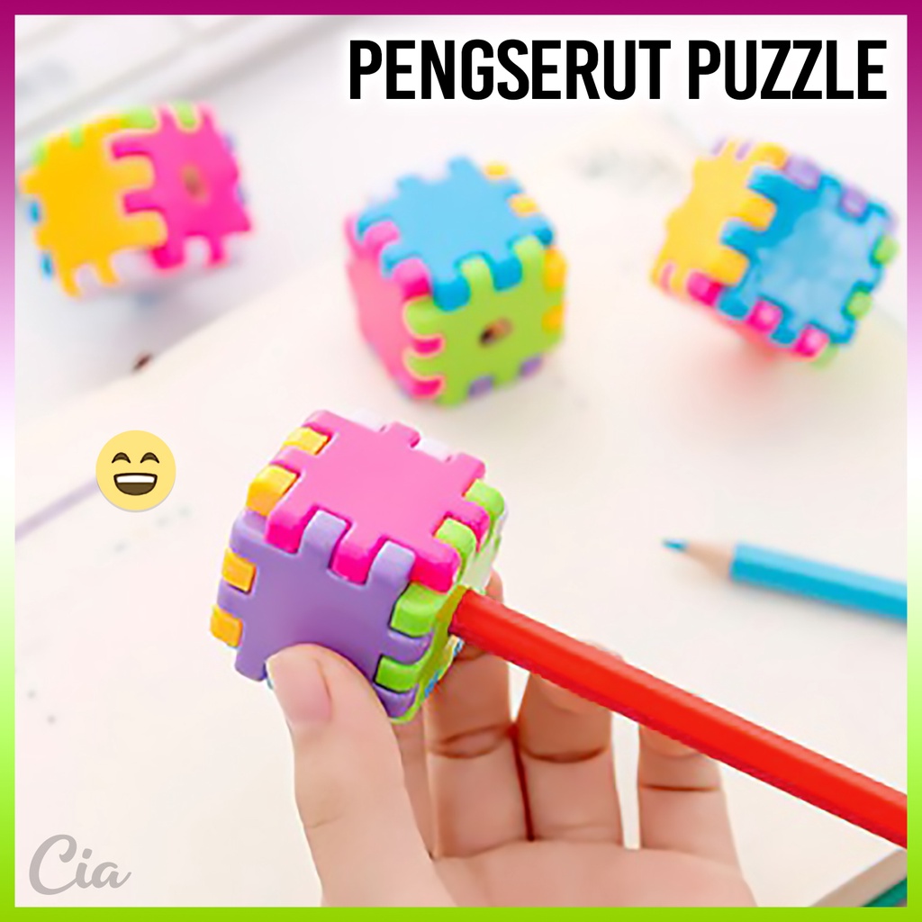 

Pengserut Cube Puzzle Rautan Pensil Kubus Peraut Pencil Sharpener Cia Acc