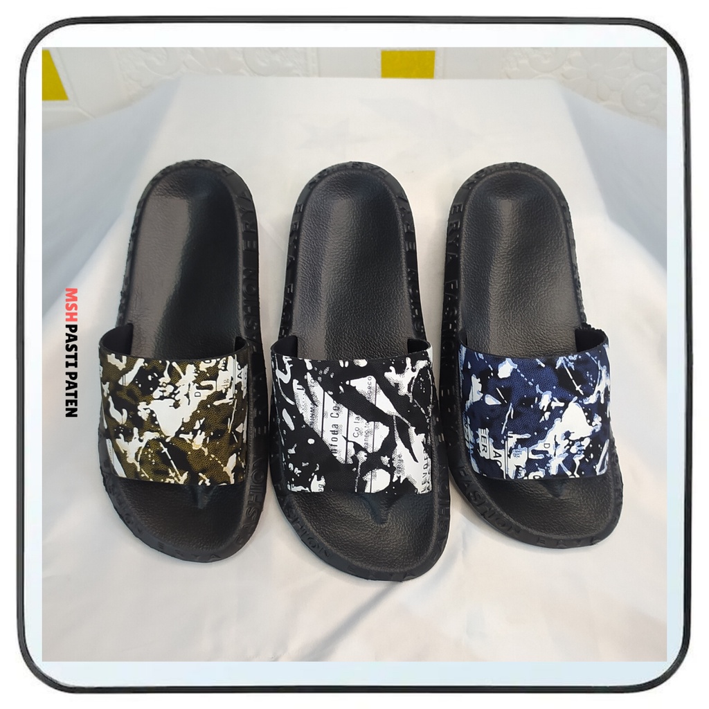 Sandal Slide Anak Size 36-40 Sandal Slipper Karet Sandal Anak Pria