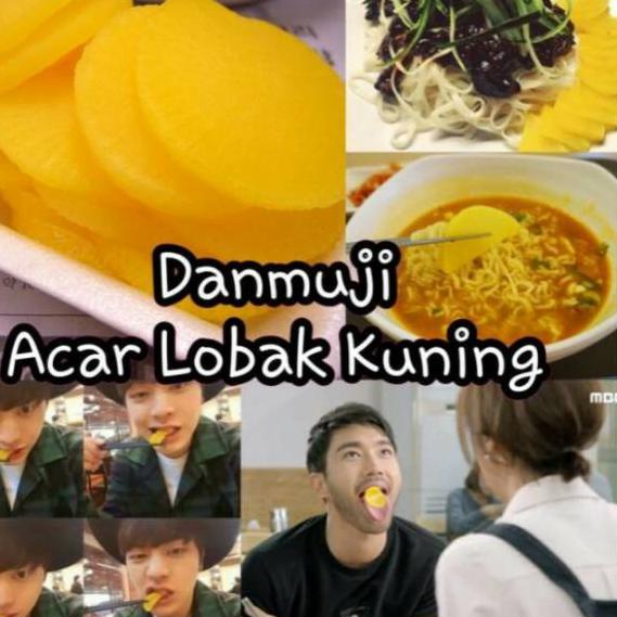 

㊛ Danmuji Acar lobak kuning 100gram ❆