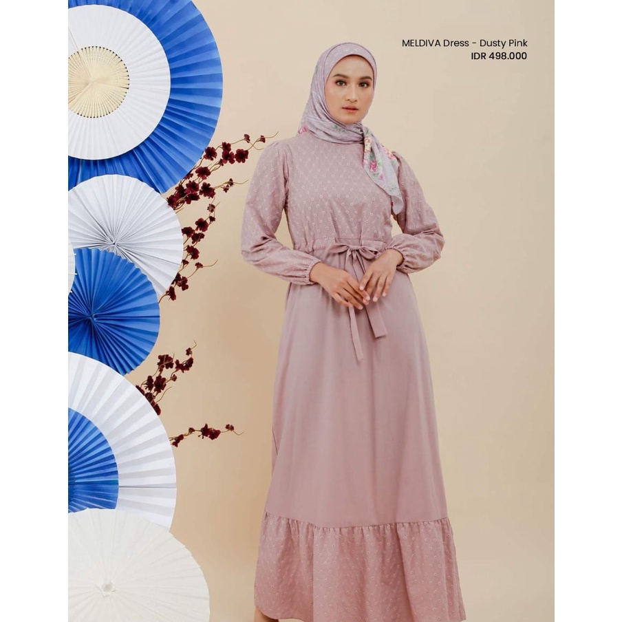 Zoya Gamis Muslim Wanita Meldiva Dress