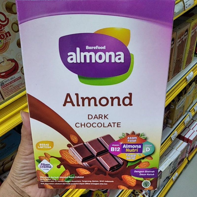 

almond dark chocolate 175gr