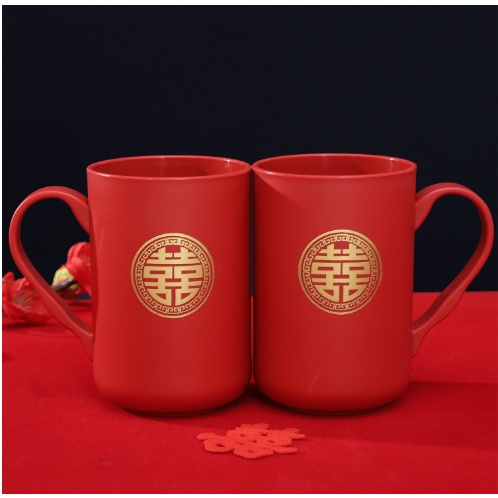 Gelas Pernikahan / Cangkir Chinese Wedding Couple Set Sangjit