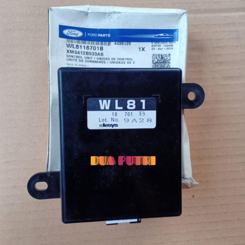 Module Control Unit WL81 Ford Everest Ford Ranger Mazda BT50