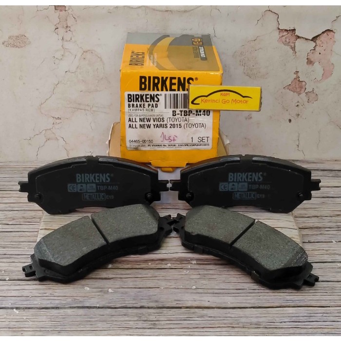 BRAKE PAD KAMPAS REM DEPAN ALL NEW VIOS YARIS 2013-ON BIRKENS TBP-M40