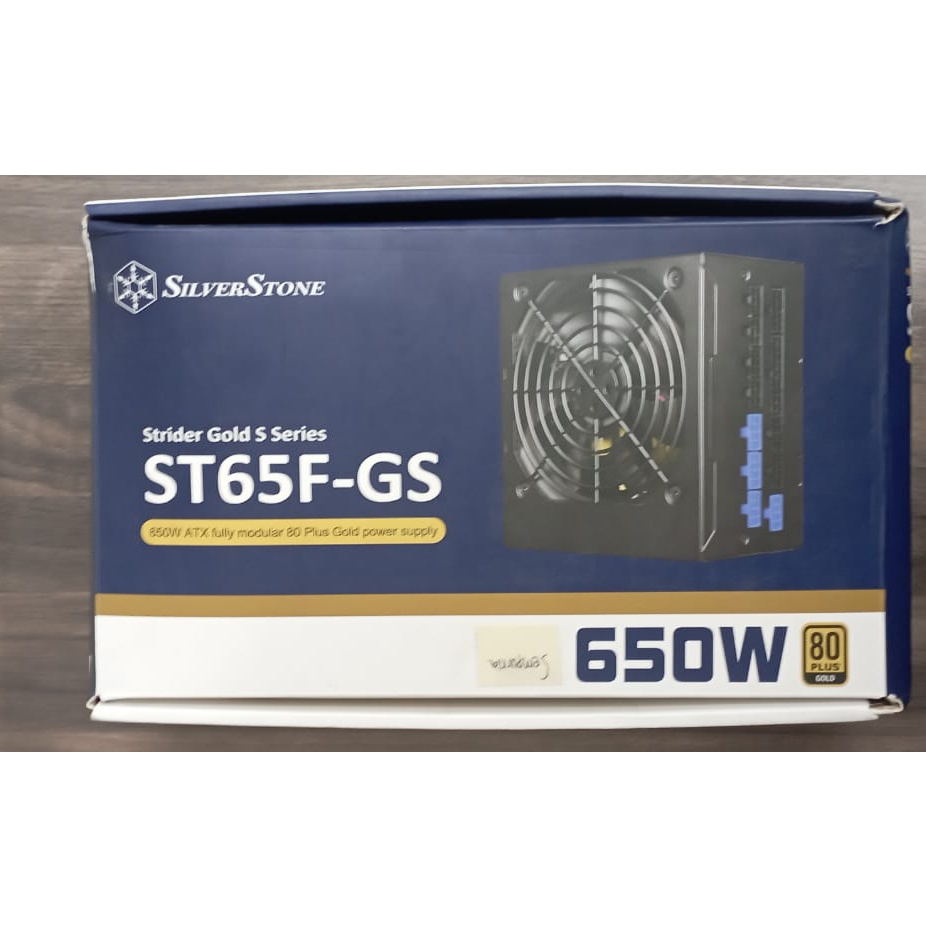 PSU SILVERSTONE 650W ST65F-GS 80+ Gold Full Modular | SECOND