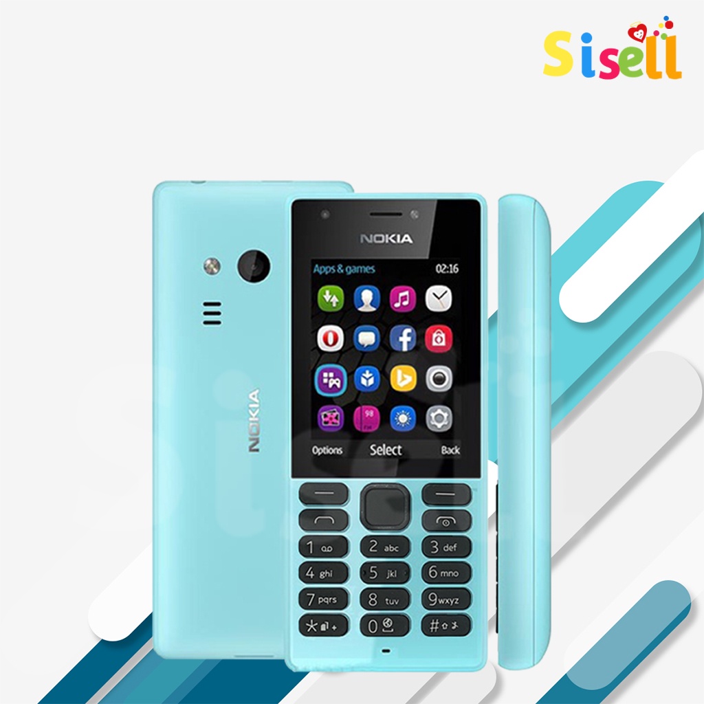 Sisell Nokia 216 Mobile Phone dual SIM HP murah jadul Garansi Toko