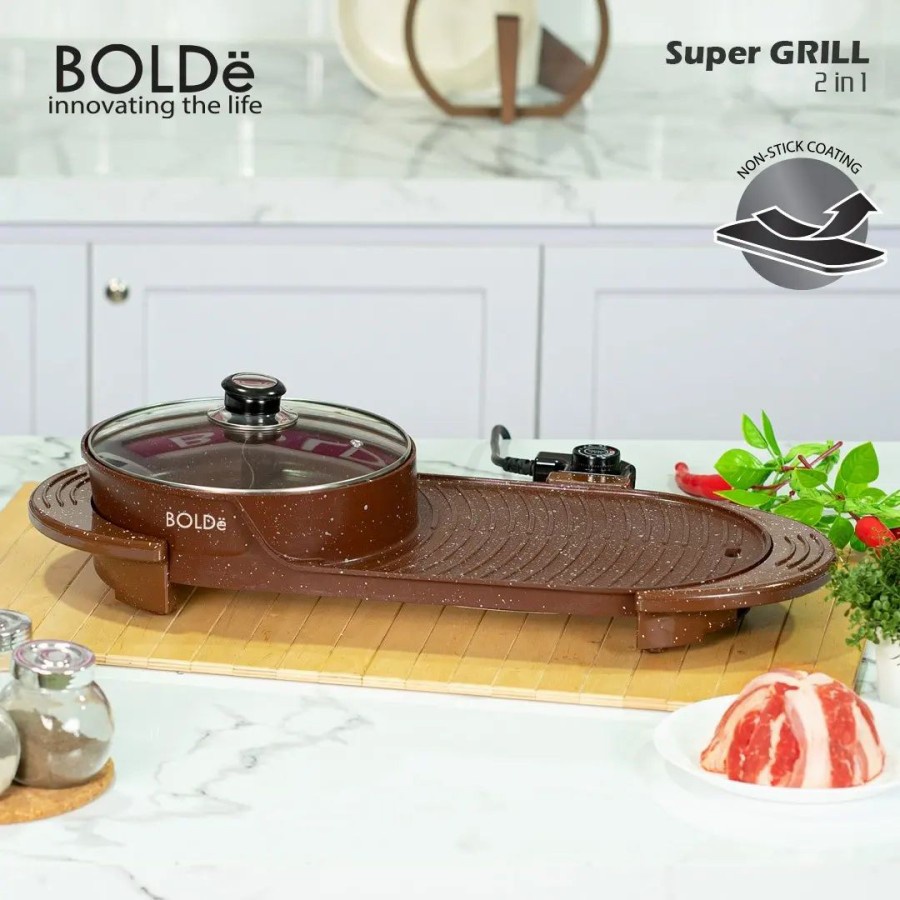 Super Electric Grill 2 in 1