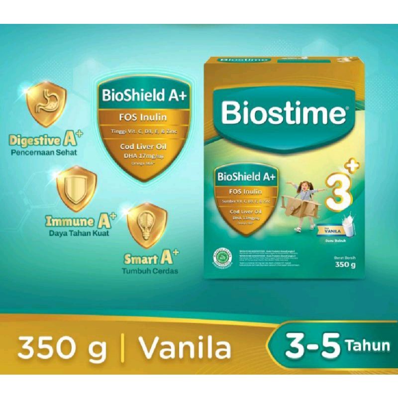 Susu Biostime 3+  / Biostime 3+ Madu 350gram