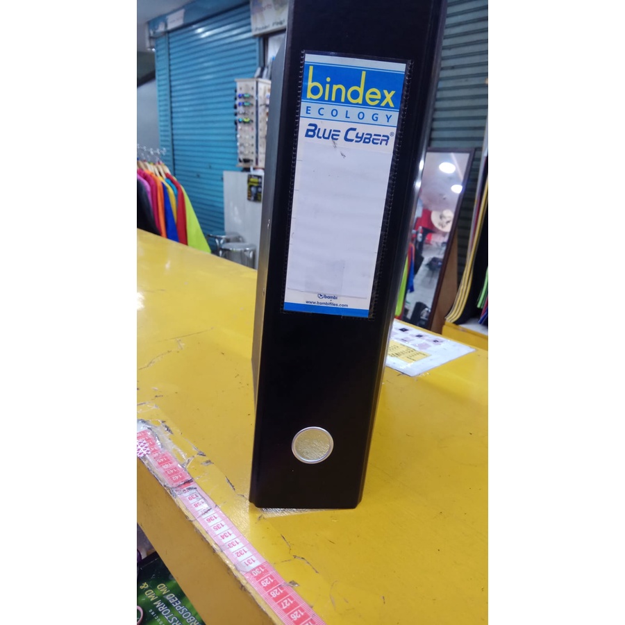 Ordner Bantex Hitam Bekas