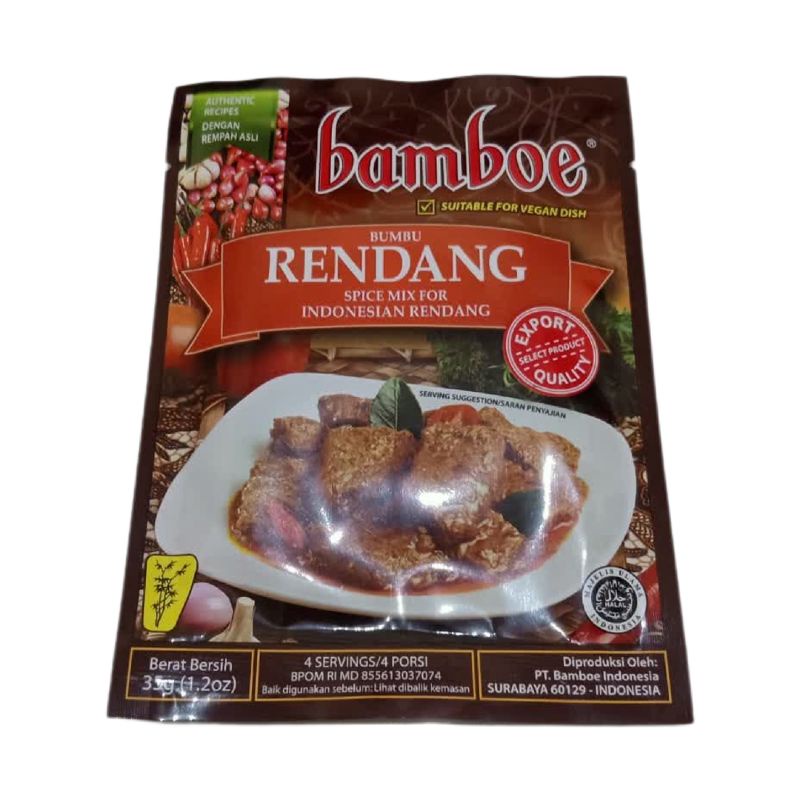 Bamboe Bumbu masak instan rasa Rendang 35g