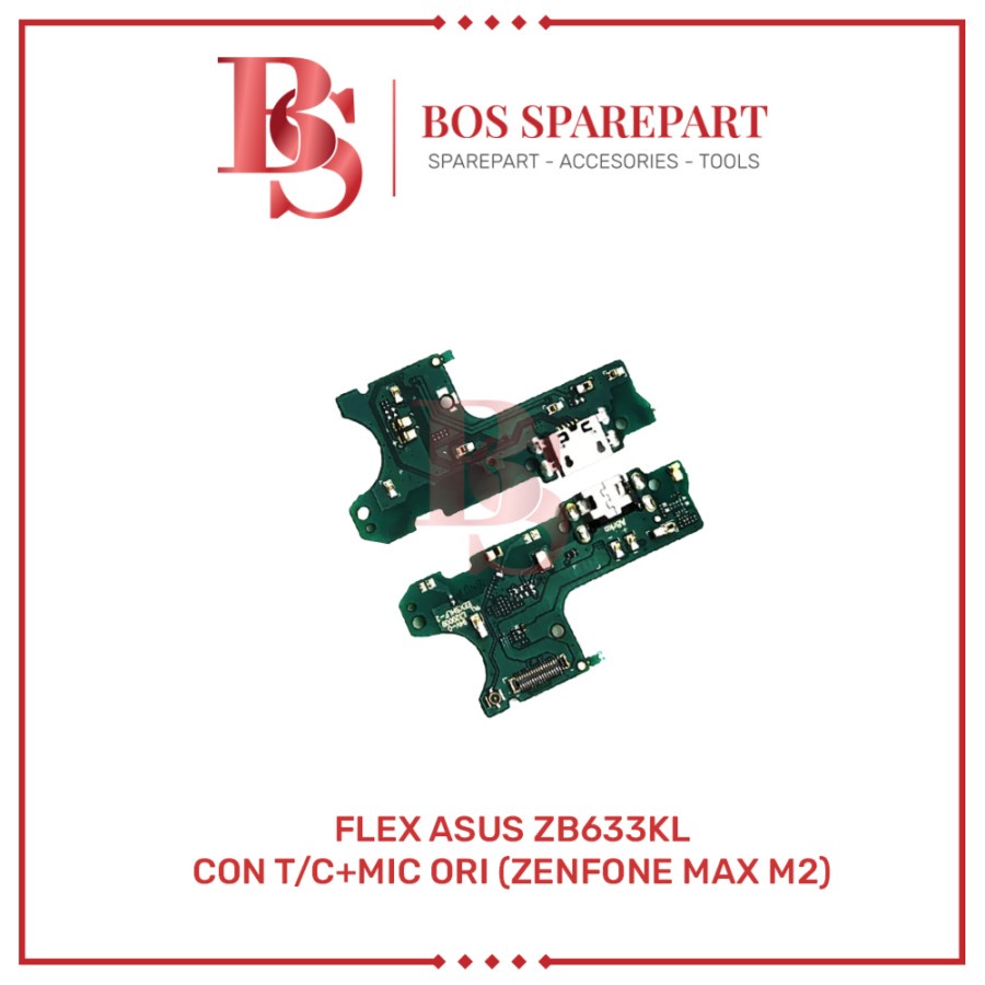 FLEXIBEL ASUS ZB633KL + CONNECTOR CHARGER + MIC ORI (ZENFONE MAX M2)