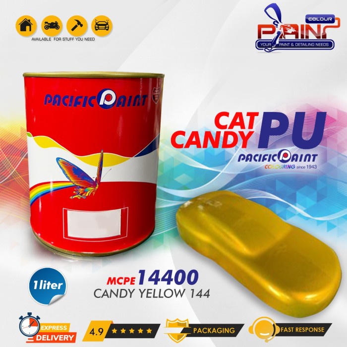 Cat PU Pacific Paint Mixing Candy - Candy Yellow 144