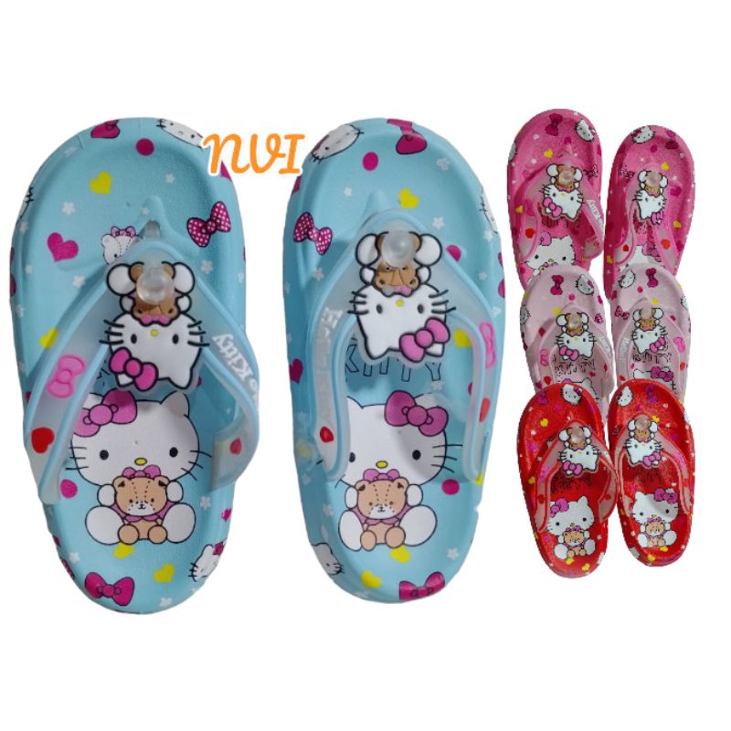 SANDAL ANAK CEWEK KARAKTER JELLY 1MPOR