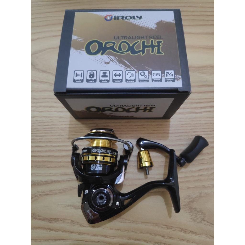 Reel SPINNING IROLY OROCHI ULTRALIGHT SERIES