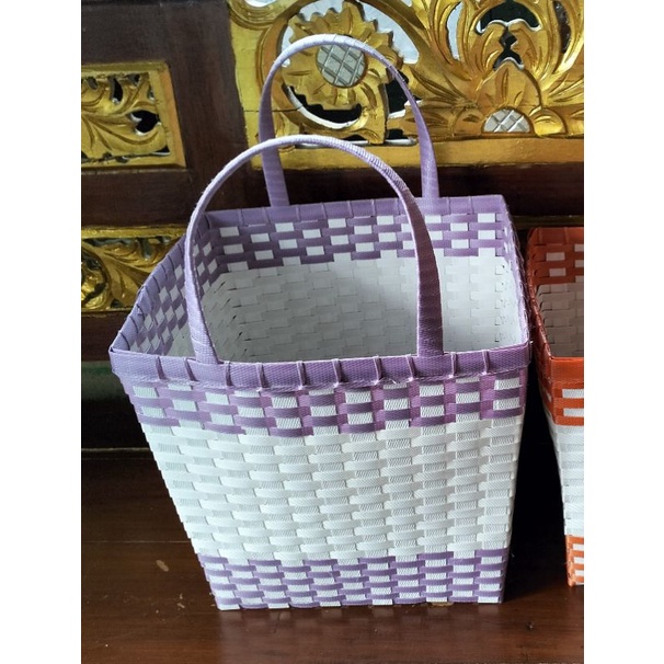 Tas Anyaman/Hajatan/Hampers Ukuran 22×22