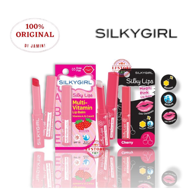 SILKYGIRL Magic Lip Balm/Multiviatmin Lip Balm