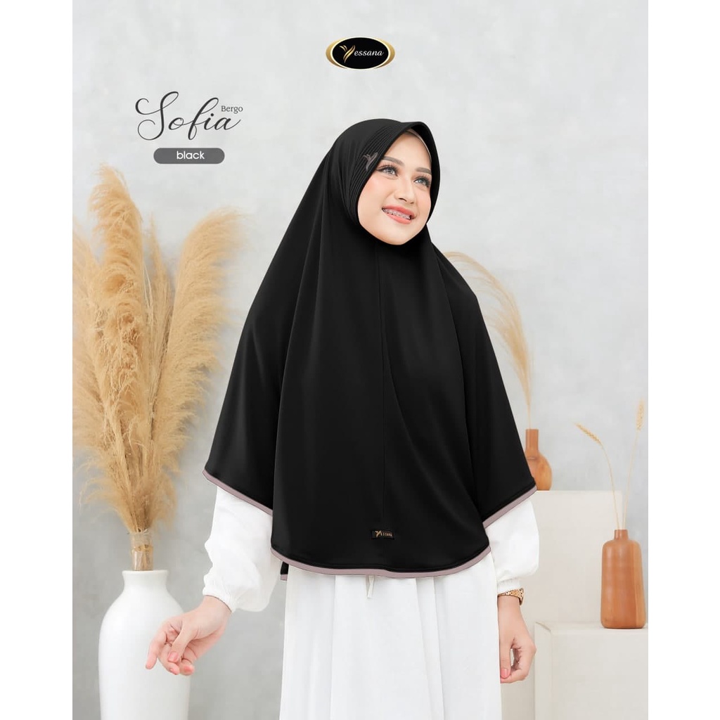 SOFIA Daily Bergo jumbo Yessana Ori Murah