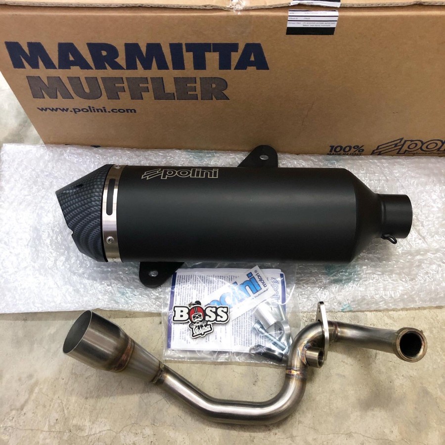 Knalpot Polini Fullsystem Vespa GTS 150 Iget
