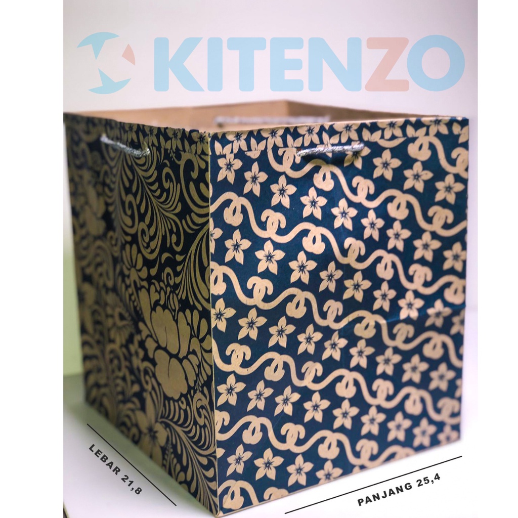 

KITENJO Paper Bag Motif / Paper bag Batik / Tas Kertas / Paperbag Batik