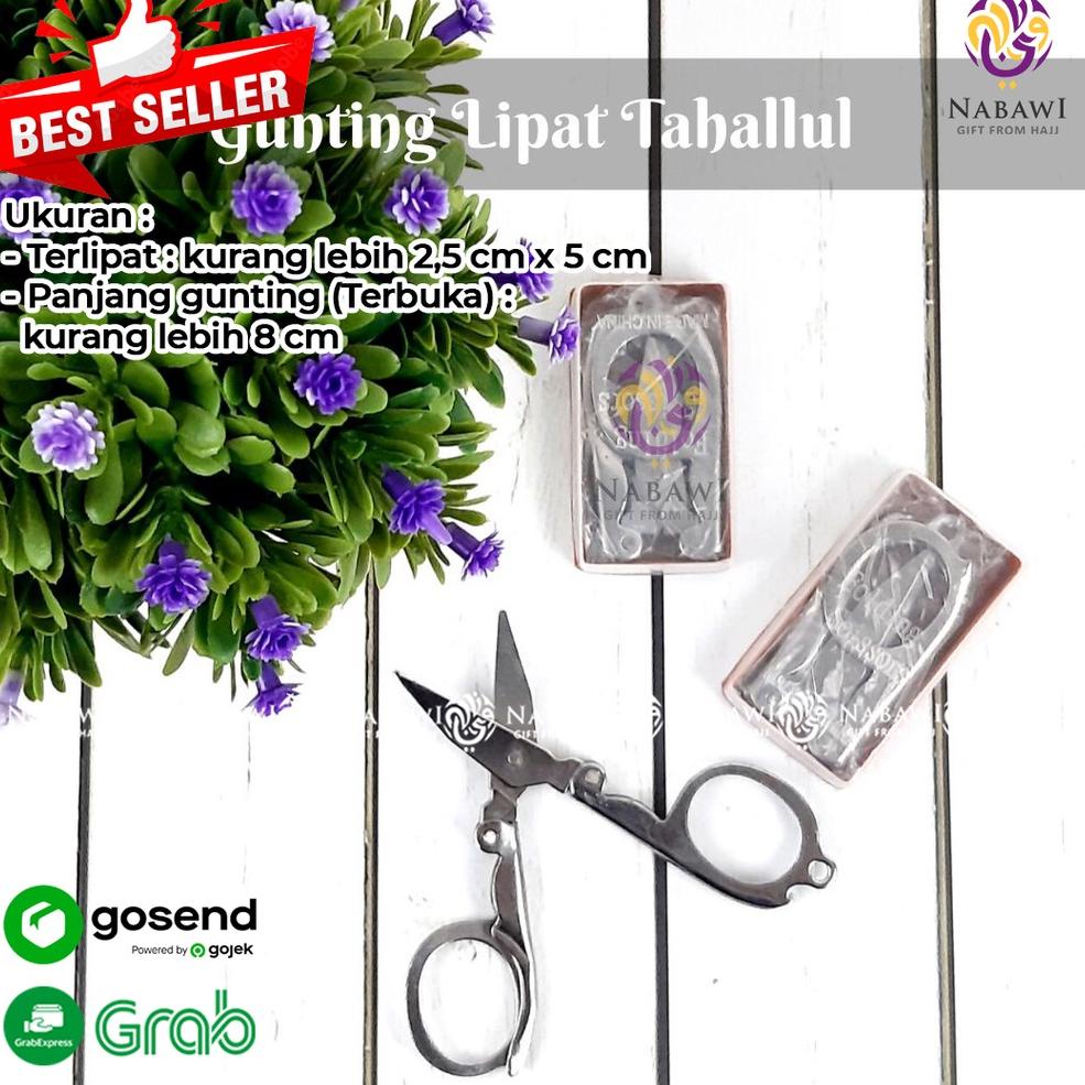 

㊟ Gunting Lipat Kecil Untuk Tahallul Gunting Rambut Perlengkapan Haji dan Umroh つ