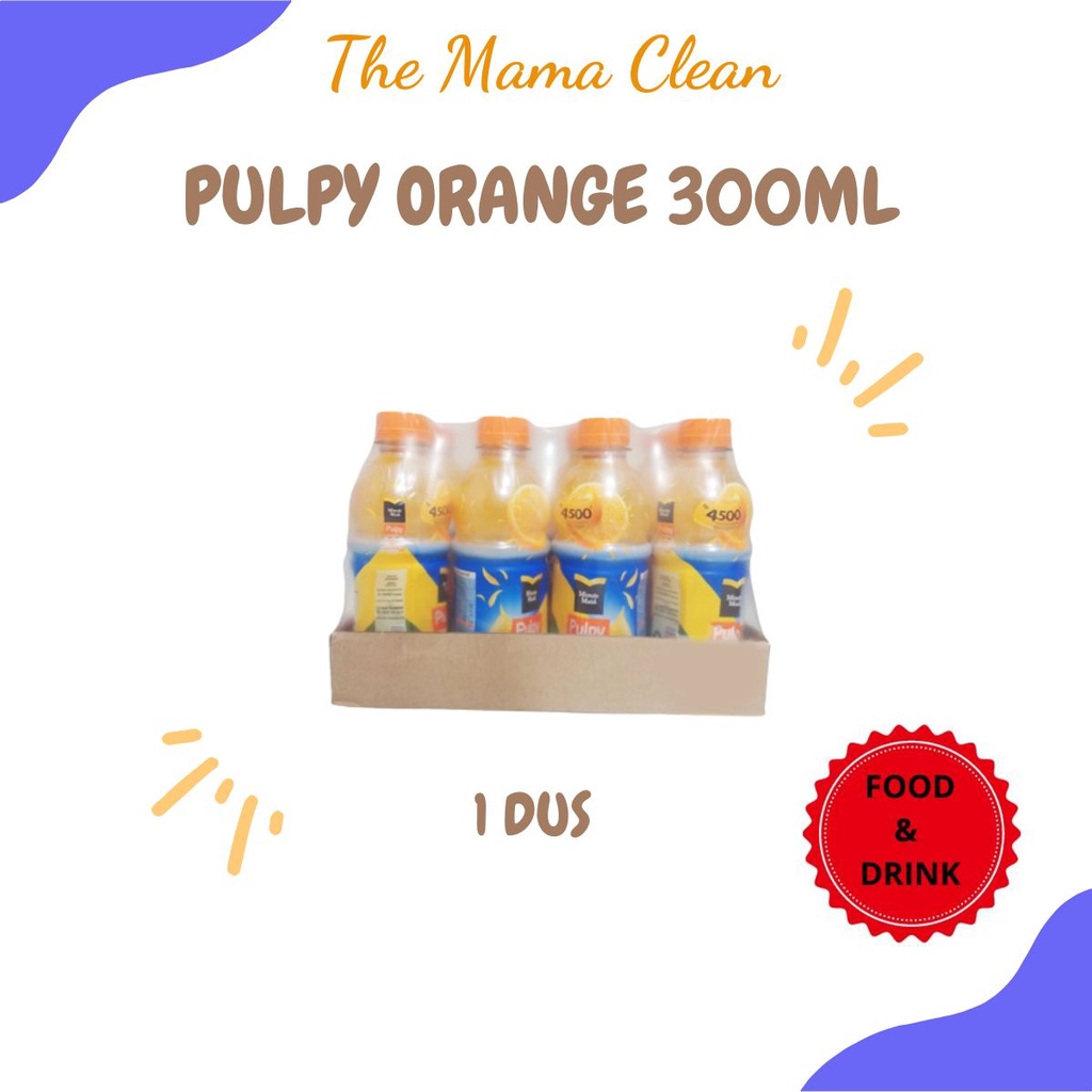 

MINUTE MAID PULPY ORANGE 300ML 1 DUS = 12 PCS
