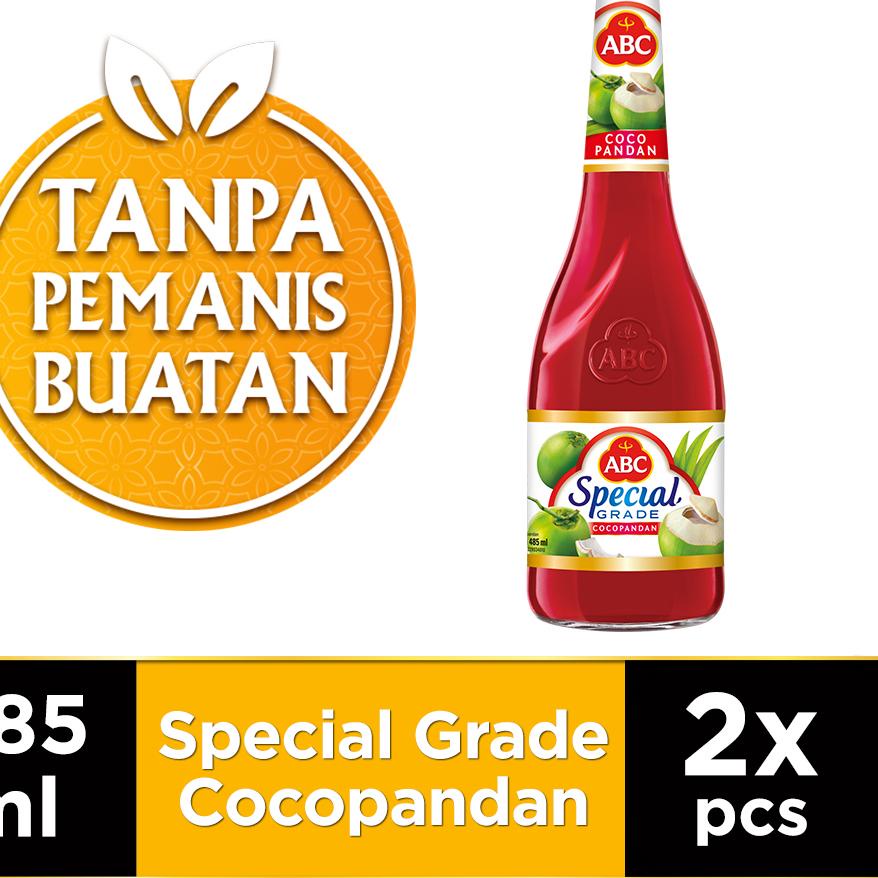 

Quality Control✅ABC Sirup Special Grade Cocopandan 485 ml - Twin Pack|KD5