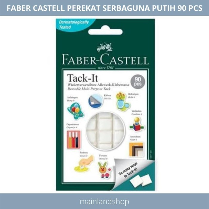 

✨NEW✨ - perekat multifungsi lem serbaguna tack it glue tag faber castell 102
