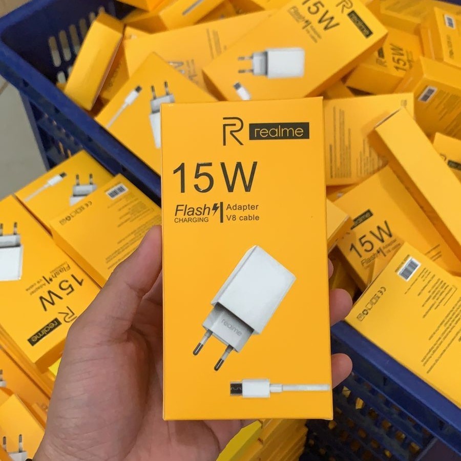 Charger Realme 15W FastCharging Micro Usb Original