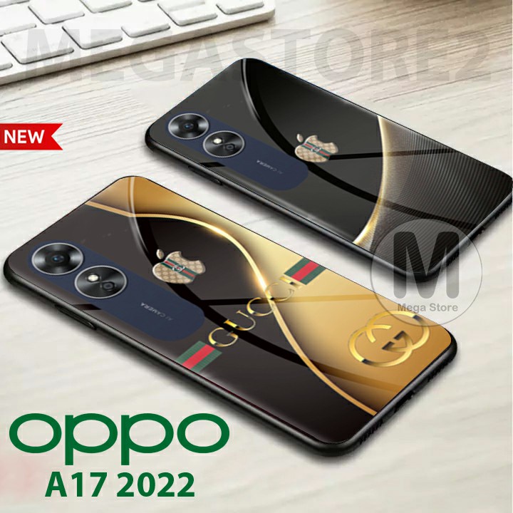 OPPO A17 2022 [ MG-207 ] Softcase Kaca OPPO A17 2022 Case Hp OPPO A17 2022 Casing Hp OPPO A17 2022 S