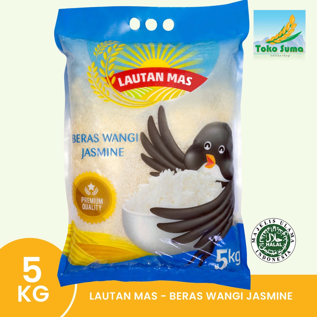 

Lautan Mas Beras Wangi Jasmine 5KG