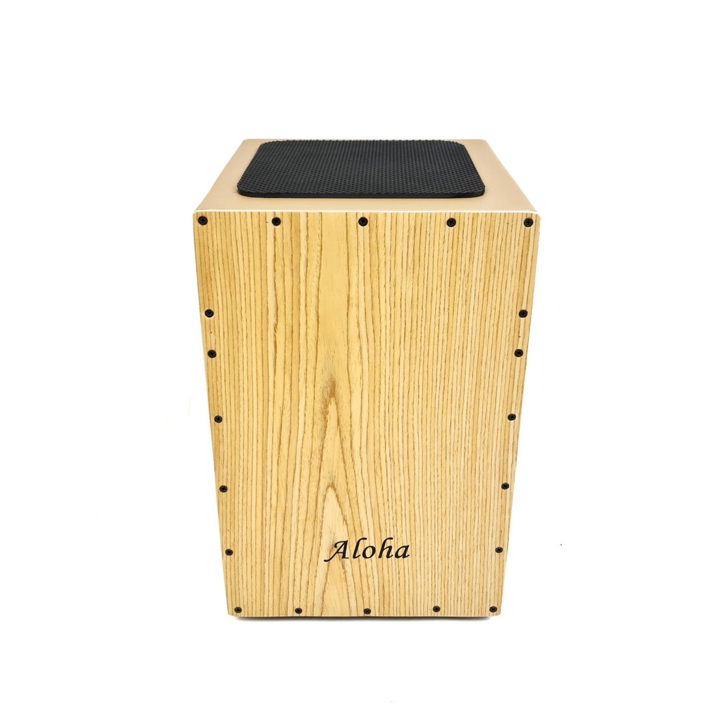 Cajon Merk Aloha Original Warna Natural Merah Hitam Cahon Drum Portable Cahun Murah Jakarta