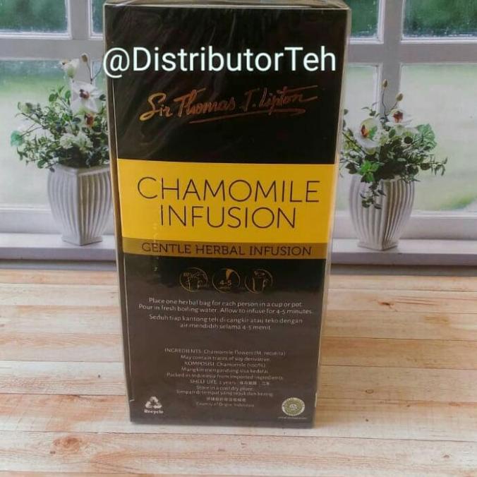 

[BISA COD] Teh Celup Camomile - Chamomile Herbal Infusion - Sir Thomas J. Lipton