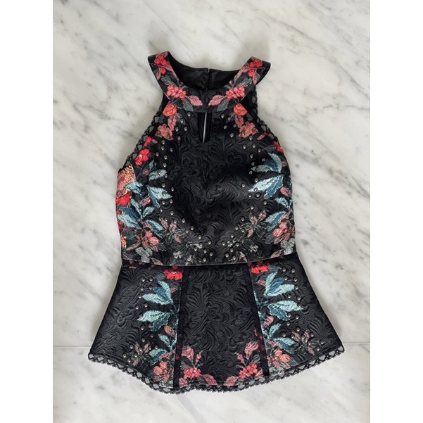 Authentic Bebe Black Mini Dress