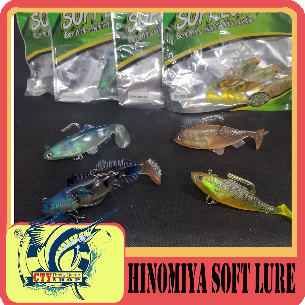 HINOMIYA SOFT LURE UMPAN LURE KARET
