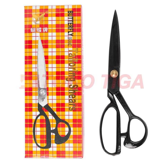 

BISA COD Gunting Potong Bahan Kain Butterfly 9" / Gunting Tailor Ukuran 9