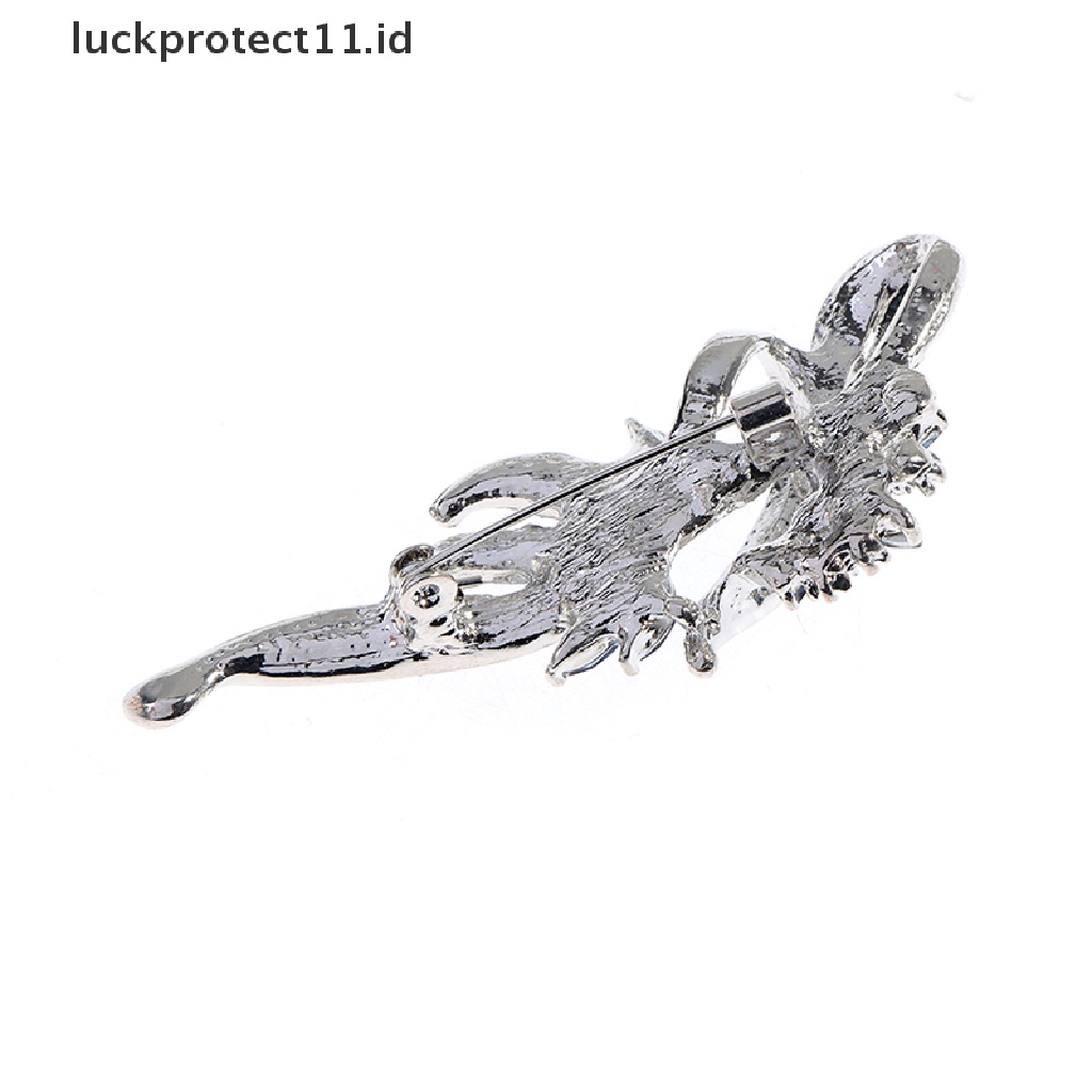 /Fashion Hot// Fashion// 1Pc Wanita Elegan Kristal Bros Pin Fashion Perhiasan Pakaian Aksesoris Hadiah.