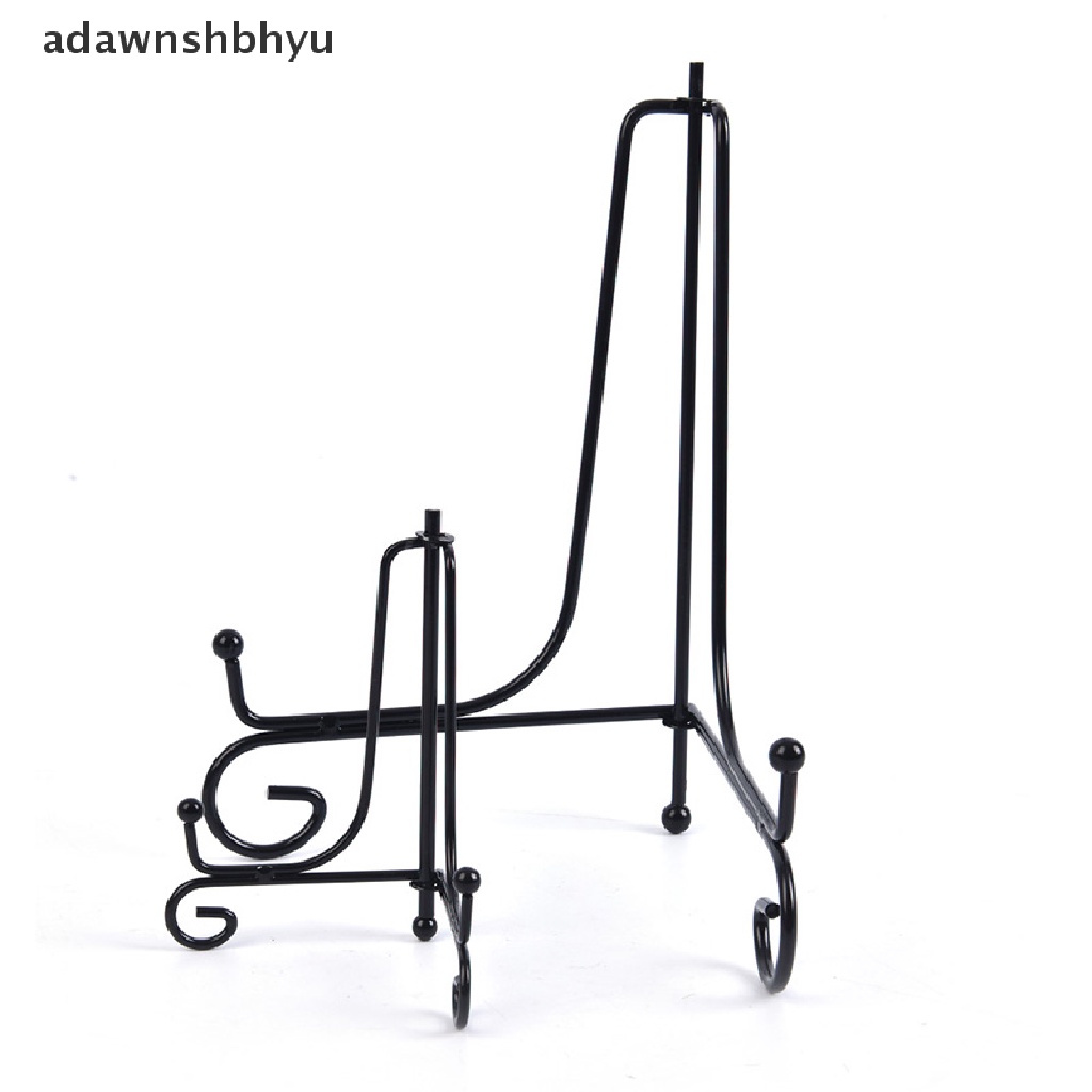 Adawnshbhyu Art Iron Display Stand Penyangga Holder Untuk Plat Foto Bingkai Foto ID