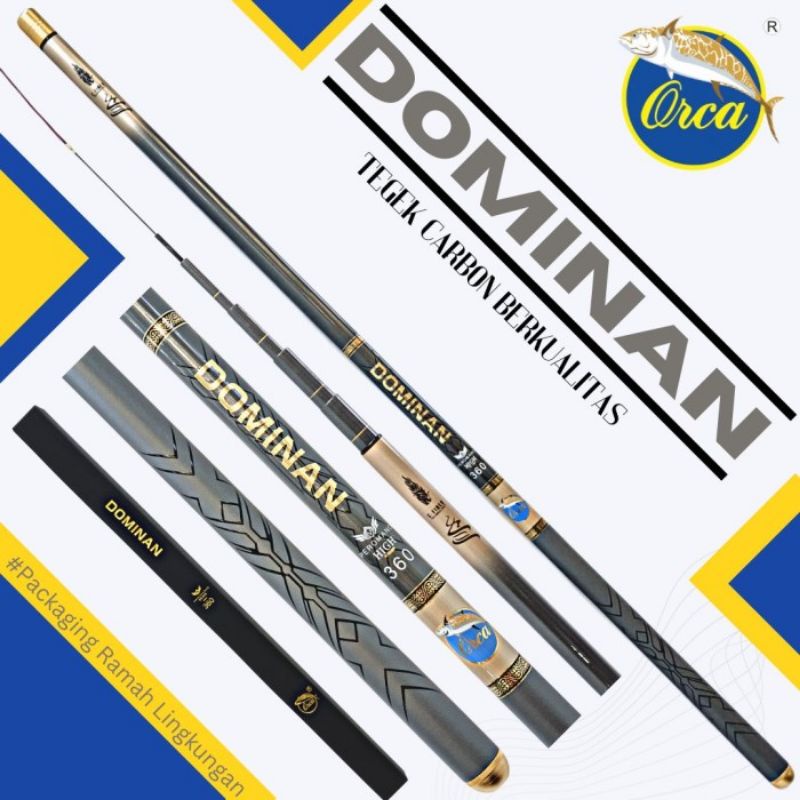 JORAN TEGEK ORCA DOMINAN CARBON KAKU 360 450 540