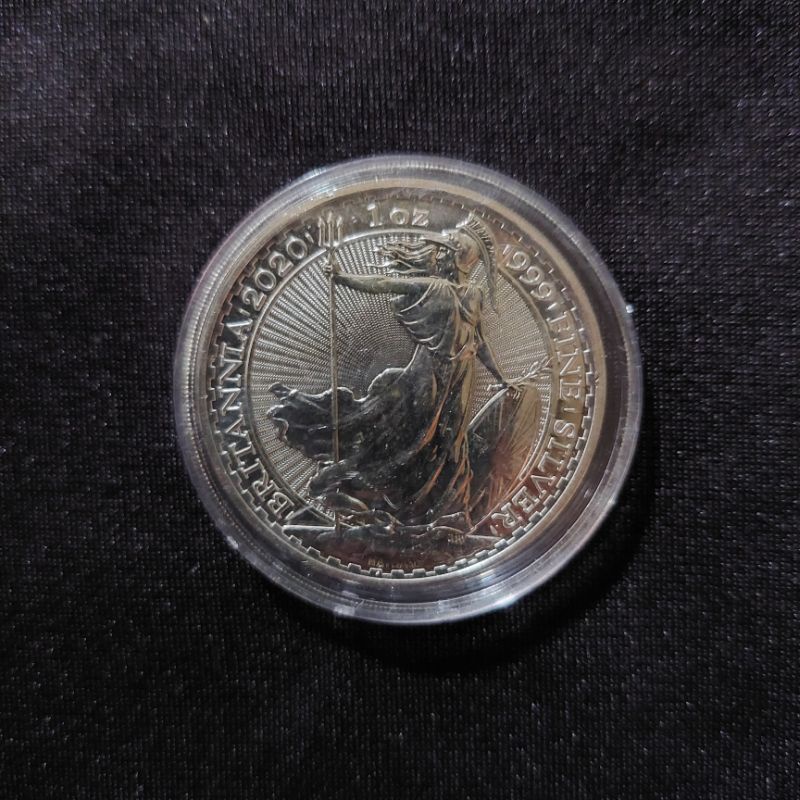 1 OZ KOIN PERAK BRITANIA 2020 SILVER COIN